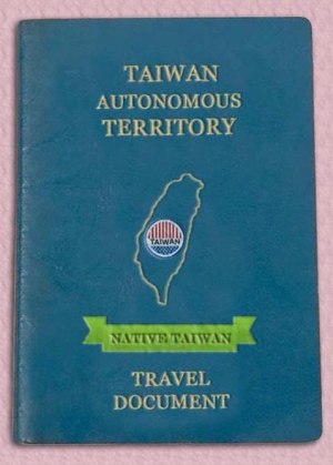 Native Taiwan Travel Document