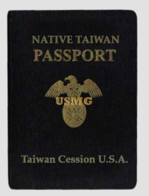 Native Taiwan Passport, USMG Passport
